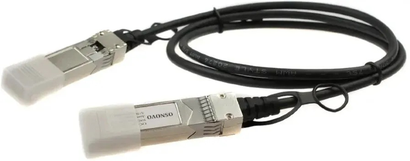 Osnovo - OC-SFP-10G-1M Кабель прямого подключения (DAC) предназначен для дуплексной передачи/приема высокоскоростного трафика на небольшое расстояние. DAC кабели OC-SFP-10G-1M могут с успехом быть применены для соединений портов коммутаторов, маршрутизаторов, мультиплексоров, поддерживающих пропускную способность 10Гбит/с (SFP+). DAC кабель SFP+ 10G. Скорость: 10 Гбит/c. Тип разъема: SFP. Длина кабеля 1м.