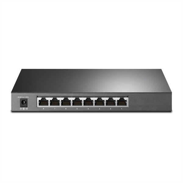 SG2008P - Коммутатор, TP-Link, SG2008P, JetStream 8-портовый гигабитный Smart коммутатор с 4 портами PoE+ (62 Вт), Управляемый