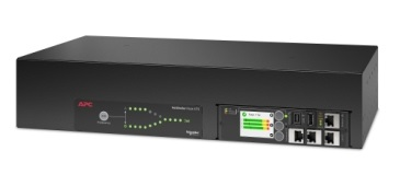 Автоматический стоечный переключатель APC Rack Automatic Transfer Switch, 2U, 32A, 230V, 2 IEC 309 IN, 16 C13, 2 C19 OUT, 50/60 Hz (rep. AP4424, AP7724)
