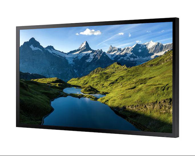Уличные дисплеи Outdoor проф.панель Samsung OH55A-S. Характеристики: 55", 24/7, FHD, 3500 нит, MagicInfo/SSSP,  встроенный HDBaseT ресивер, IP56, темп.режим -30/+50, встр.защитное стекло,Tizen 5.0