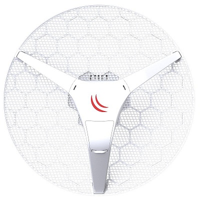 Точка доступа MikroTik LHG XL HP5 4pack (LHG XL HP5 with 27dBi 5GHz antenna, Dual Chain High Power 802.11an wireless, 600MHz CPU, 64MB RAM, 1x LAN, POE, PSU, RouterOS L3) – all f (существенное повреждение коробки)