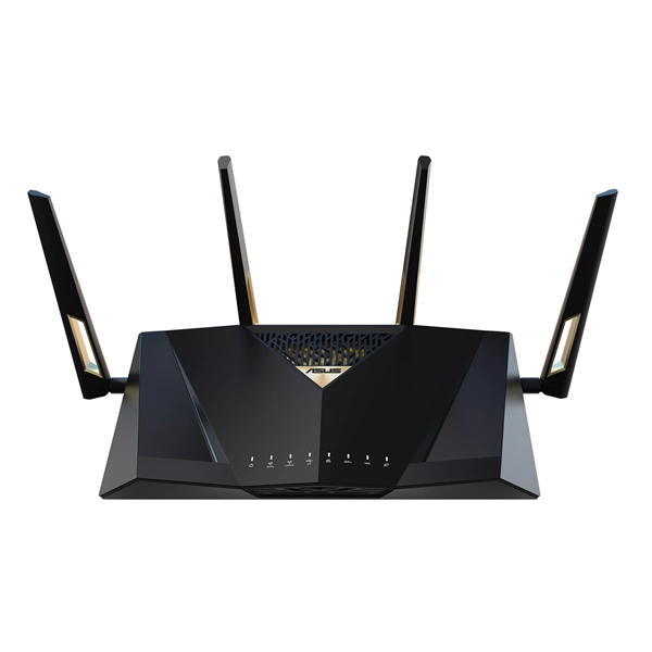 роутер ASUS RT-BE88U//802.11 a/b/g/n/ac/ax/be, 2,4 + 5 gGz, black