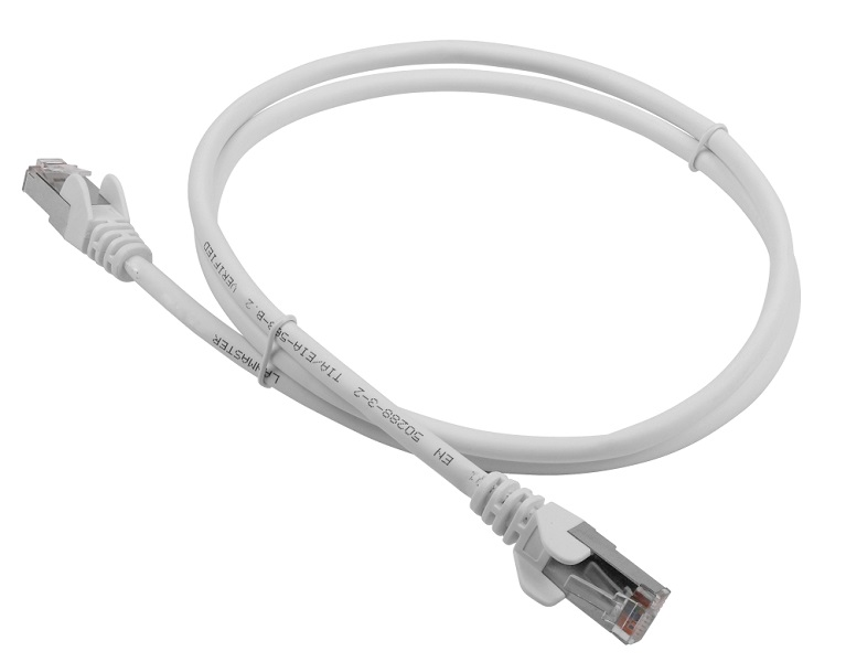 Кабель Патч-корд Lanmaster FTP LAN-PC45/S5E-0.5-GY вилка RJ-45-вилка RJ-45 кат.5е 0.5м серый LSZH (уп.:1шт)