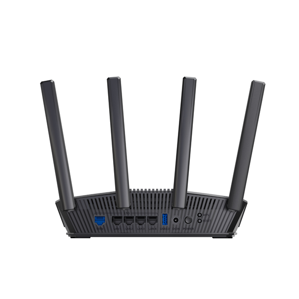 роутер ASUS RT-BE82U//802.11 a/b/g/n/ac/ax/ax/be, 2,4 + 5 gGz, black