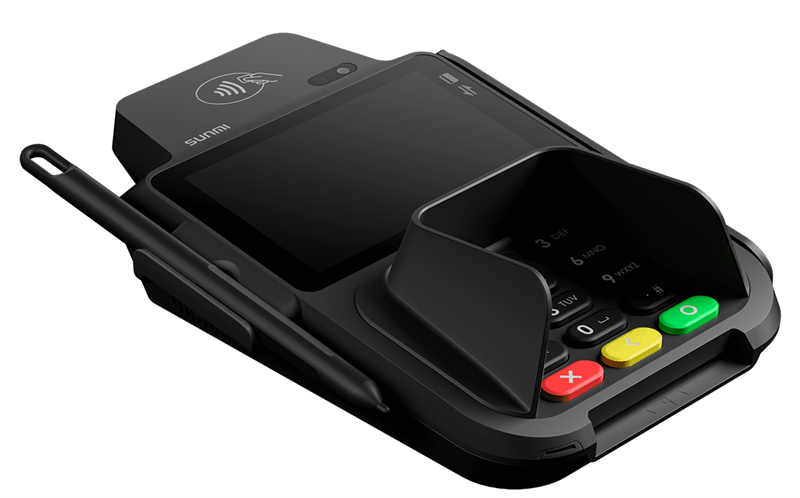 Мобильный терминал SUNMI P2 SMARTPAD CN&EN(1GB+8GB, MSR+IC+NFC, WIFI, 2*SAM, SD,EU Adapter)