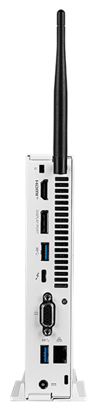 Персональный компьютер MSI Pro DP10 12M Mini Core i5-1235U (1.3GHz), 16Gb (8GBx2) DDR4 SO-DIMM, 512GB SSD M.2, Intel Graphics, noDVD, WiFi, BT, 120W, VESA, VGA, noOS, 1y war-ty, White