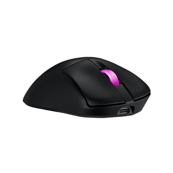 Мышь ASUS ROG KERIS II ORIGIN, 54g, Wired, 2.4GHz RF, Bluetooth 5.1, 42K DPI sensor, 5 Programmable Buttons, Black