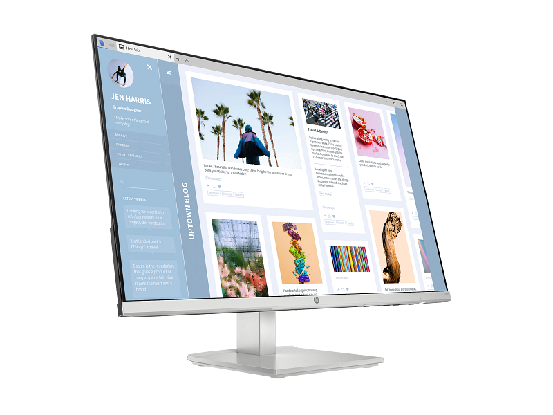 Монитор HP Series 5 23.8 inch - 524sh Monitor 1920x1080 FHD, 16:9, IPS, 300 cd/m2, 5 ms, 178°/178°, HDMI, VGA, 100 Hz, Tilt, HAS, Vesa