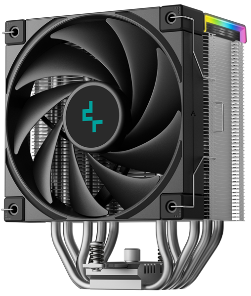 Кулер для процессора DEEPCOOL AK500S DIGITAL SE LGA20XX/1700/1200/115X/AM5/AM4 (12шт/кор, TDP 240W, PWM, Fan 120mm, 5 тепл. трубок, Copper Base, черный) RET (R-AK500S-BKADMN-GJD)