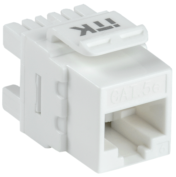 Модуль Keystone Jack кат. 5E UTP 110 IDC 180 град. CS1-1C5EU-12 ITK