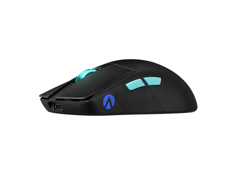 Мышь ASUS ROG HARPE ACE AIM LAB EDITION, 54g, Wired, 2.4GHz RF, Bluetooth 5.1, 36K DPI sensor, 5 Programmable Buttons, Black