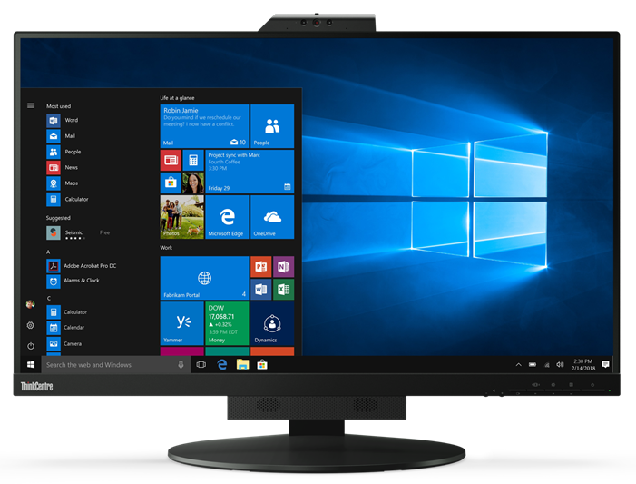 Монитор Lenovo ThinkCentre Tiny-In-One 27" (TIO27) 16:9 QHD (2560x1440) IPS, AG, 4ms, 350N, 1xHDMI 1.4, 1xDP 1.2, 1xUSB-B 3.1 Gen 1, USB upstream, LTPS, 1Y (Reply.10YFRAT1EU)