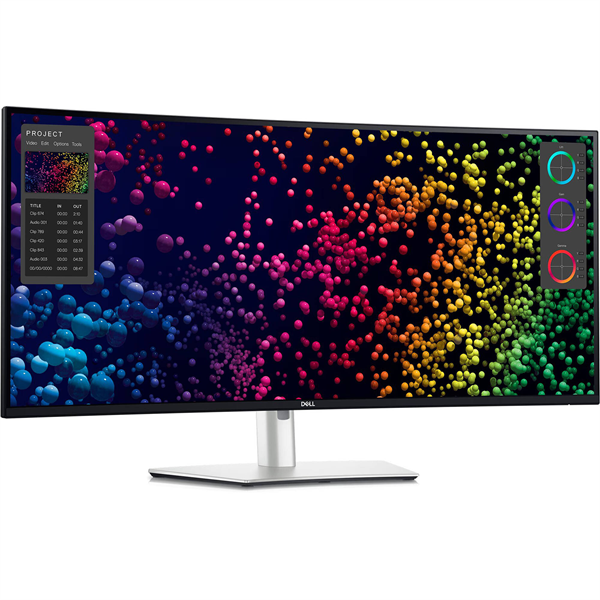 Монитор Dell 40"    U4025QW Curved Thunderbolt™ Hub Monitor  2500R IPS Black Technology, 5120 x 2160 at 120 Hz, 2000:1, 21:9, 600 cd/m2 (HDR peak), 5 ms, H-AD, Built-in speaker 2 x 9 W"