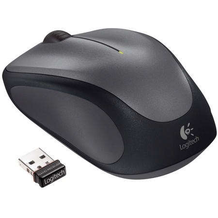910-002201 - Мышь беспроводная Logitech M235 Colt Matte (серая, оптическая, 1000dpi, 2.4 GHz/USB-ресивер (Logitech Unifying®)) (M/N: M-R0038 / C-U0008)