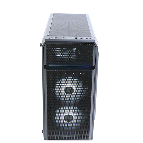 Корпус ZALMAN N5 OF, ATX, BLACK, WINDOW, 1x5.25", 2xCombo (3.5” or 2.5”), 4x2.5", 2xUSB2.0, 1xUSB3.0, FRONT 2x120mm WHITE LED, REAR 1x120mm WHITE LED (потертости на передней панеле)