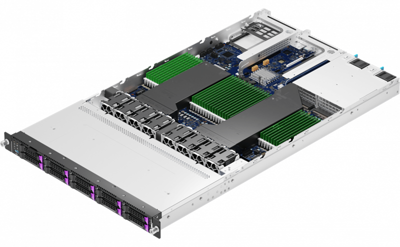 Сервер OpenYard 1U/10SFF/2x4316/8x32Gb RDIMM/5x960Gb SATA/2x960Gb U.2 NVMe/RAID 9440-8i/2xGE/2x10Gb SFP+ (with transceivers)/2x1300W (после тестирования)