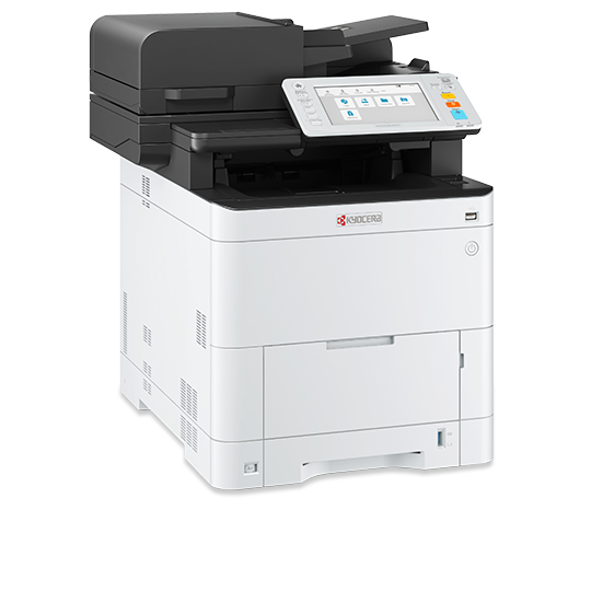 Мфу цветное Kyocera ECOSYS MA3500cix (P/C/S, цвет. лазерный, A4, 35 стр/мин, 1200x1200 dpi, 1,5 Гб, USB 2.0, Network, лоток 250 л., Duplex, DADF, старт.тонер 3500/2500 стр.)