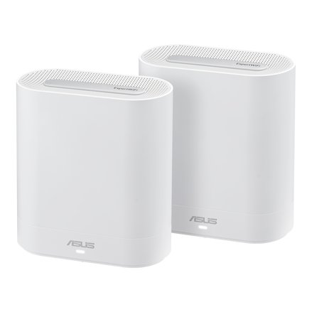 Беспроводной маршрутизатор Asus - EBM68, 2.4 и 5 ГГц, 4804Мб/с, IEEE 802.11 a/b/g/n/ac/ax, 3x RJ-45, 2.5 Гб/с, 6 antennas, 1-USB, Mesh (2-pack), EBM68 (W-2-PK)