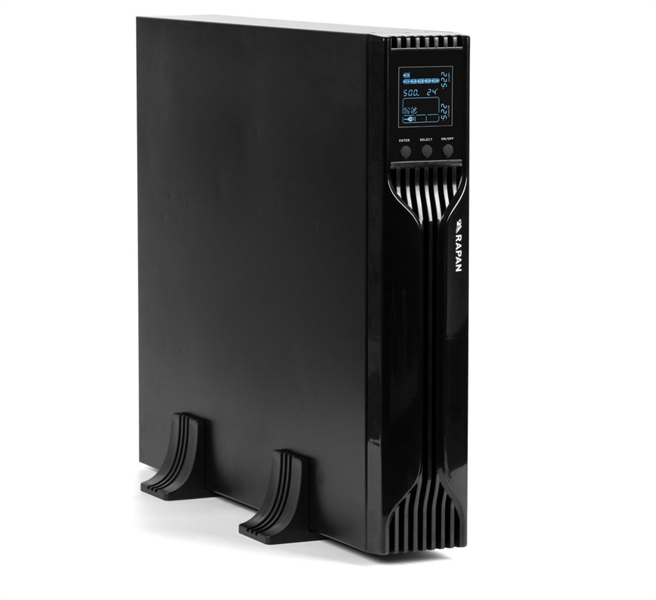 Источник бесперебойного питания (8938) Бастион RAPAN-UPS 3000 RACK+4x9Ah 3000ВА/2100Вт 2U/Line-Interactive/АКБ 9Ачх4/220В/2хSchuko/1,5 л.г (RAPAN-UPS 3000-RACK-IN-4X9)