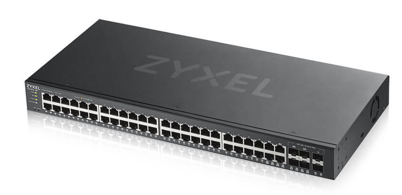 Коммутатор Smart L2 Zyxel NebulaFlex GS1920-48v2, rack 19", 44xGE, 4xCombo (SFP/RJ-45), 2xSFP