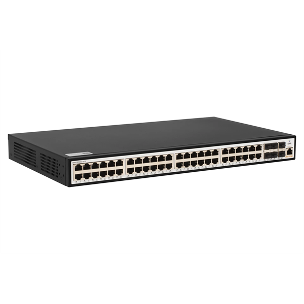 SNR SNR-S5110G-48TX Управляемый коммутатор уровня 2+, 48 портов 10/100/1000Base-T, 6 портов 1/10G SFP+, встроенный БП ~220V AC