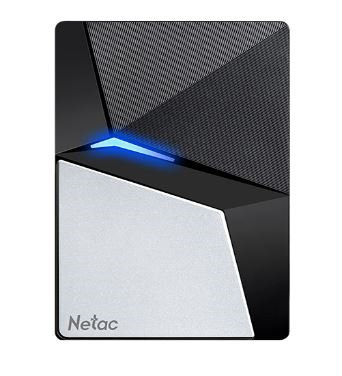 SSD накопитель Netac Z7S 120GB USB 3.2 Gen 2 Type-C External SSD, R/W up to 510MB/440MB/s,with USB-C to USB-A cable and USB-A to USB-C adapter 3Y wty (незначительное повреждение коробки)