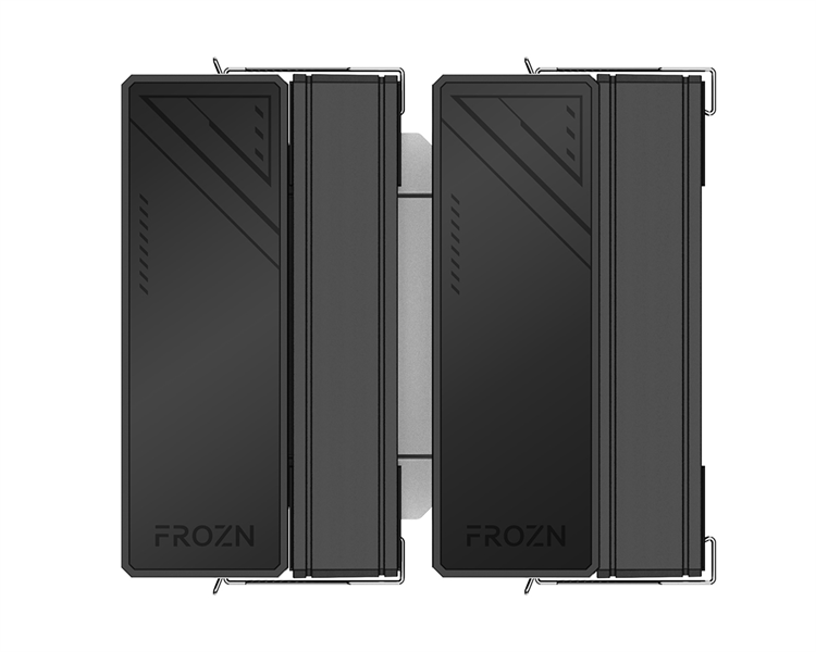 Кулер для процессора ID-COOLING FROZN A620 PRO SE LGA1700/1200/115X/AM5/AM4 (6шт/кор, TDP 260W, PWM, черный, 6 тепл.трубок + медная база, DUAL FAN 120mm) RET