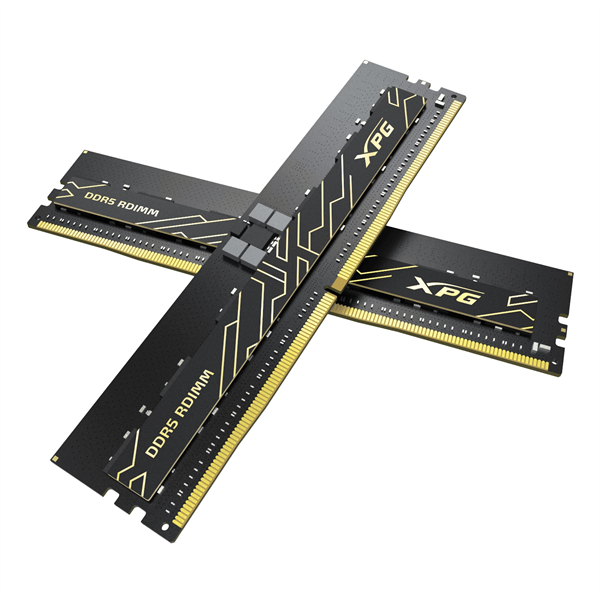 Оперативная память ADATA AICORE DDR5 R-DIMM 32GB 7200MHz 2*16GB 34-46-46 1.4V BLACK DUAL TRAY (следы установки)