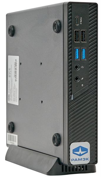 персональный компьютер ПК РАМЭК K410 USFF/i5-14400(H610)/1x16GbDDR5/SSD512Gb/WiFi+BT/150W/K+M/NoOS/3YW