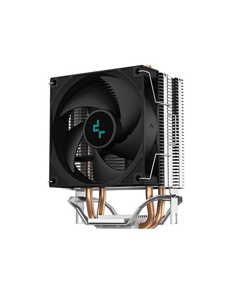 Кулер для процессора DEEPCOOL AG200 LGA1700/1200/115X/AM5/AM4 (36шт/кор, TDP 100W, PWM, Fan 92mm, 2 тепл.трубки прямого контакта) RET (R-AG200-BKNNMN-G)