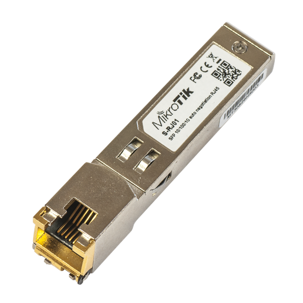 Трансивер MikroTik RJ45 SFP 10/100/1000M copper module