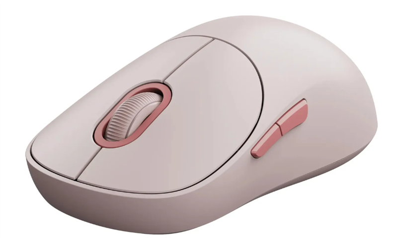 Мышь Xiaomi Wireless Mouse 3, 1200dpi, Bluetooth / 2.4 GHz, silent, Pink