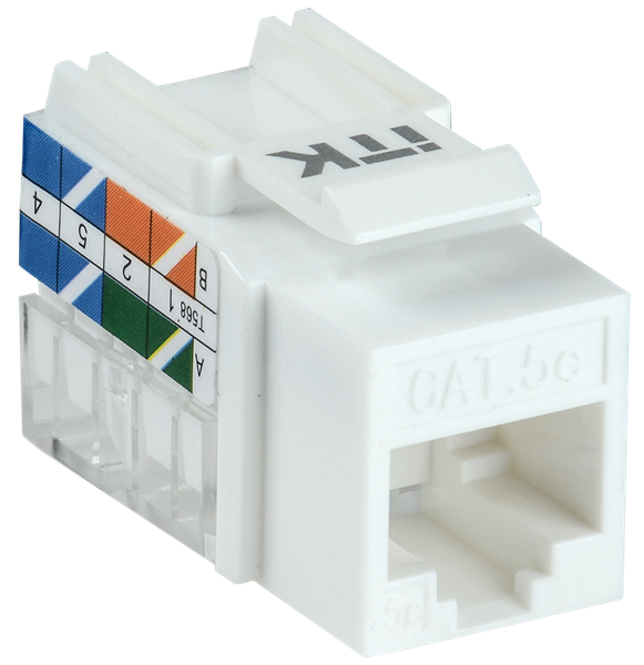 Модуль ITK CS1-1C5EU-11 информ. KeystoneRJ45 кат.5E UTP (упак.:1шт)