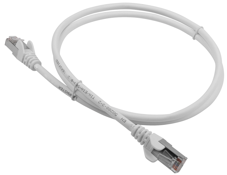 Патч-корд LANMASTER - LAN-PC45, FTP, кат. 5e, 2 x RJ-45, RJ-45 - RJ-45, LSZH, серый, 7 м, LAN-PC45/S5E-7.0-GY