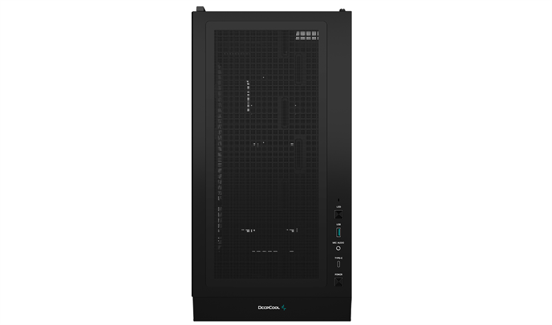 Корпус Deepcool CH560 DIGITAL без БП, боковое окно (закаленное стекло), 3x140мм ARGB вентилятор спереди и 1x120мм ARGB вентилятор сзади, черный, ATX (R-CH560-BKAPE4D-G-1)