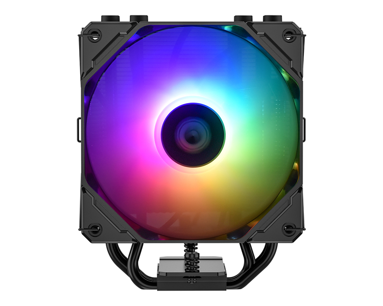 Кулер для процессора ID-COOLING SE-224-XTS ARGB LGA1700/1200/115X/AM5/AM4 (10шт/кор, TDP 220W, PWM, 4 тепл.трубки прямого контакта, ARGB FAN 120mm) RET