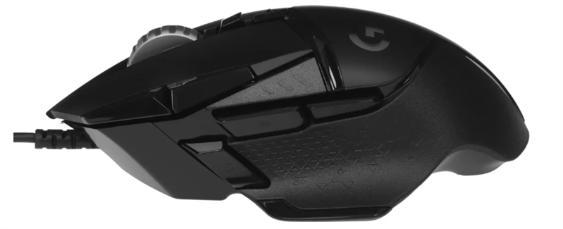 мышь Logitech Gaming Mouse G502 HERO, 100-25600dpi, Black, CN, [910-005474]