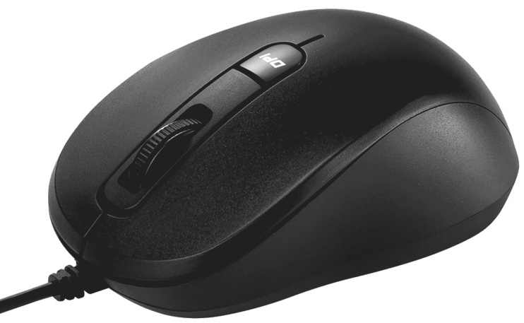 ASUS MU101C Wired Blue Ray Silent Black  (RTL)  USB  3btn+Roll <90XB05RN-BMU000>