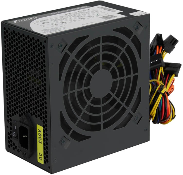 Блок питания Powerman Power Supply  500W  PM-500ATX-F Black (12cm fan)