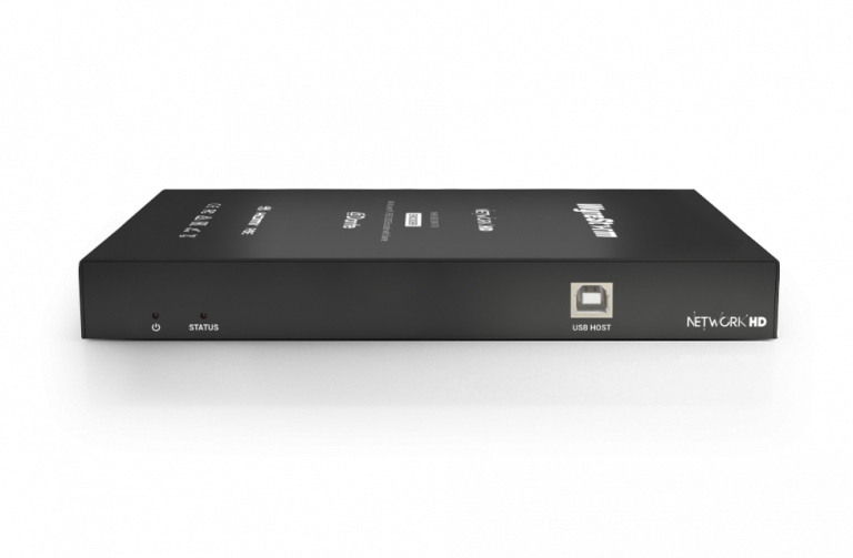 NHD-500-DNT-TX, передатчик 4K60 UHD (60 Гц 4:4:4), AVoIP (1 Гбит/с), поддержка SFP, ARC, USB 2.0, Dante/AES67