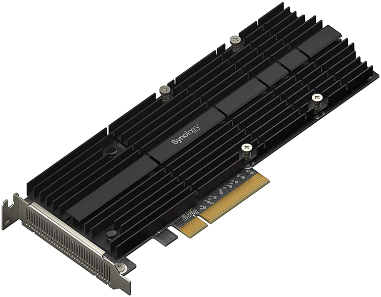 Synology M2D20 Сетевой адаптер M.2 SSD-NVME adapter,PCIe 3.0x8, M.2 22110/2080