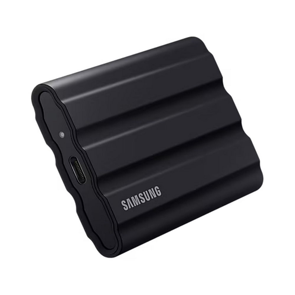 Внешние HDD и SSD/ Samsung External SSD T7 Shield, 4TB, Type C-to-C/A, USB 3.2 Gen2, R/W 1050/1000MB/s, IP65, 88x59x13mm, 98g, Black (12 мес.)