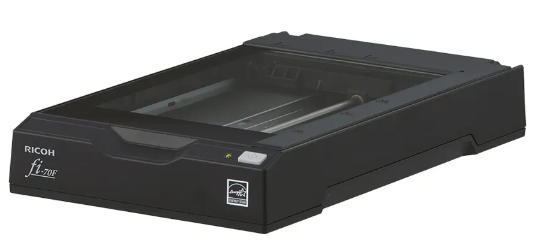 Сканер Ricoh scanner Fi-70f (Сканер паспортов/удостоверений личности, А6, односторонний планшетный блок, USB 2.0, светодиодная подсветка) ex.Fujitsu scanner fi-65F PA03841-B001