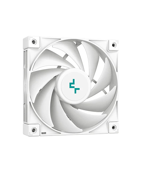 Кулер для процессора DEEPCOOL AK400 WH LGA1700/1200/115X/AM5/AM4 (18шт/кор, TDP 220W, PWM, Fan 120mm, 4 тепл. Трубки, белый) RET (R-AK400-WHNNMN-G-1)