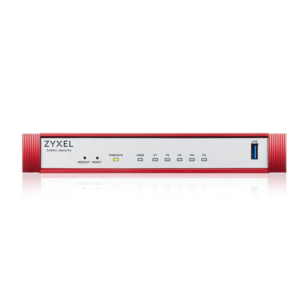 Межсетевой экран Zyxel USG FLEX 50H, 5xRJ-45: 1G (LAN/WAN), 1xUSB3.0, AP Controller (8/12), в комплекте с Entry Defense Pack на 1 год **