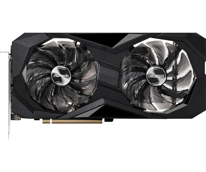 Видеокарта ASRock AMD Radeon RX 7600 Challenger OC, 8 GB GDDR6, 128 bit, 3xDisplayPort, HDMI, GPU 1770 MHz