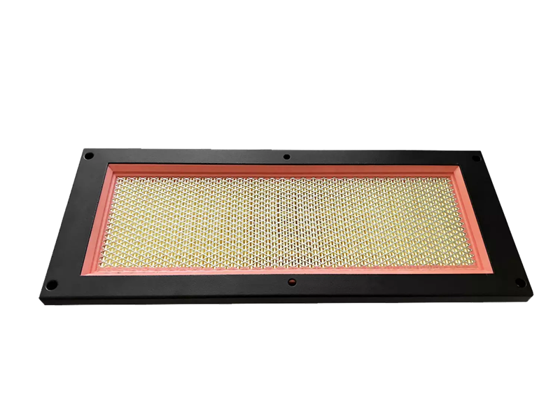 REM Фильтр (170 х 424) пылезащищенный IP55 для вентиляторов R-FAN, чёрный R-FAN-F-IP55-9005