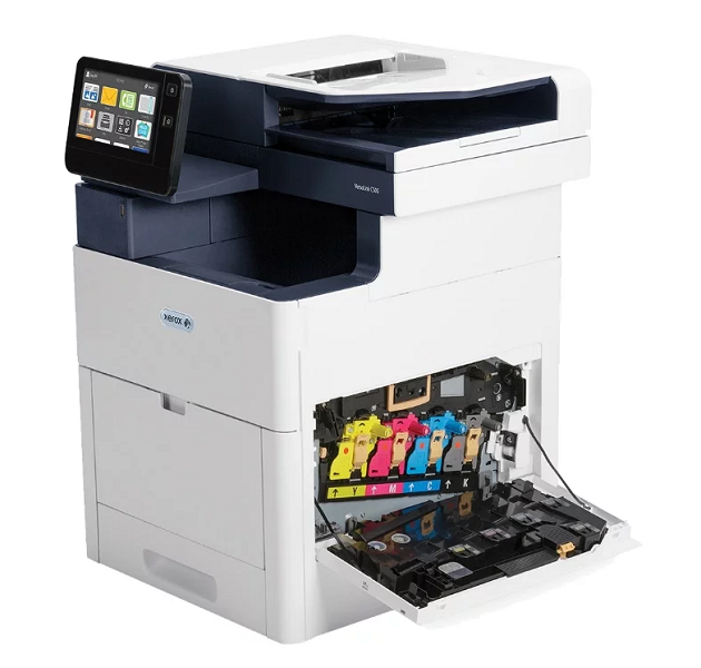 МФУ лазерное Xerox VersaLink C505/S (C505V_S), A4, цветной, печ. до 43 стр/мин., скан. до 40 стр/мин., 2400 x 1200 dpi (печать) 600 x 600 dpi (скан.), Ethernet, USB