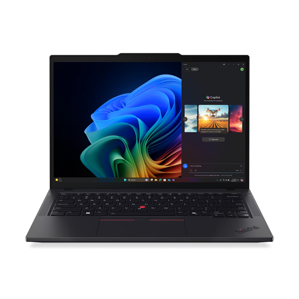Ноутбук ThinkPad T14 Gen6 14" 2.8K(2880x1800)OLED 500nits Touch, AMD Ryzen AI 7 PRO 350, 32Gb DDR5-5600, 1Tb SSD m.2, AMD Graphics, WiFi7+BT, FPR, cam 5MP+IR, 4cell 52.5Wh, 65W USB-C, Win11 Pro, 1y war-ty