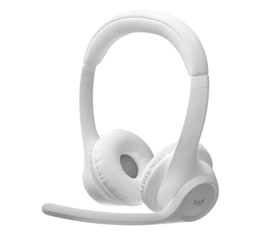 Беспроводная гарнитура Logitech Wireless Headset ZONE 300, Bluetooth, OFF-WHITE, [981-001417]